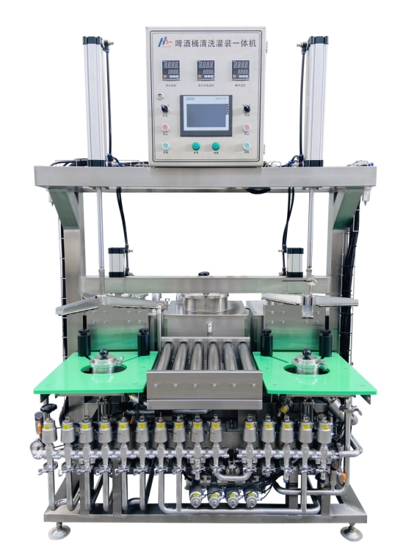 清洗灌裝一體機（3水箱+適用4種桶型）